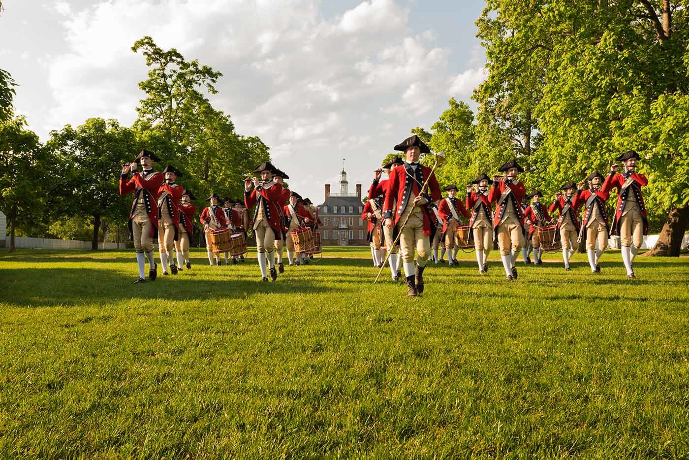 Colonial Williamsburg: Grand March and Review